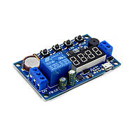 Модуль таймер-реле XY-BJ 12/24V з цифровим дисплеєм LED для розумної автоматизації, фото 3