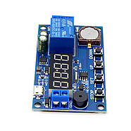 Модуль таймер-реле XY-BJ 12/24V з цифровим дисплеєм LED для розумної автоматизації, фото 4