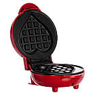 Вафельниця для бельгійських вафель 550 Вт з антипригарним покриттям Sokany SK-BBQ-849, фото 3