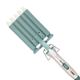 Плойка для волосся п'ять хвиль з регулятором температури керамическая VGR V-597