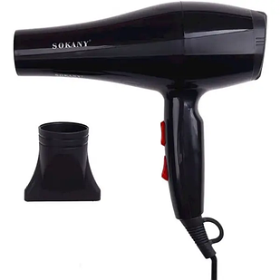 Фен для укладання та сушіння волосся 2200 Вт з насадкою Sokany RCY-173i