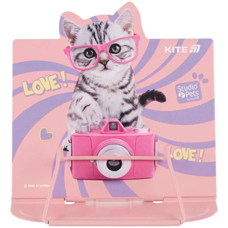 Підставка для книг Kite Studio Pets SP25-392, металева, фото 1