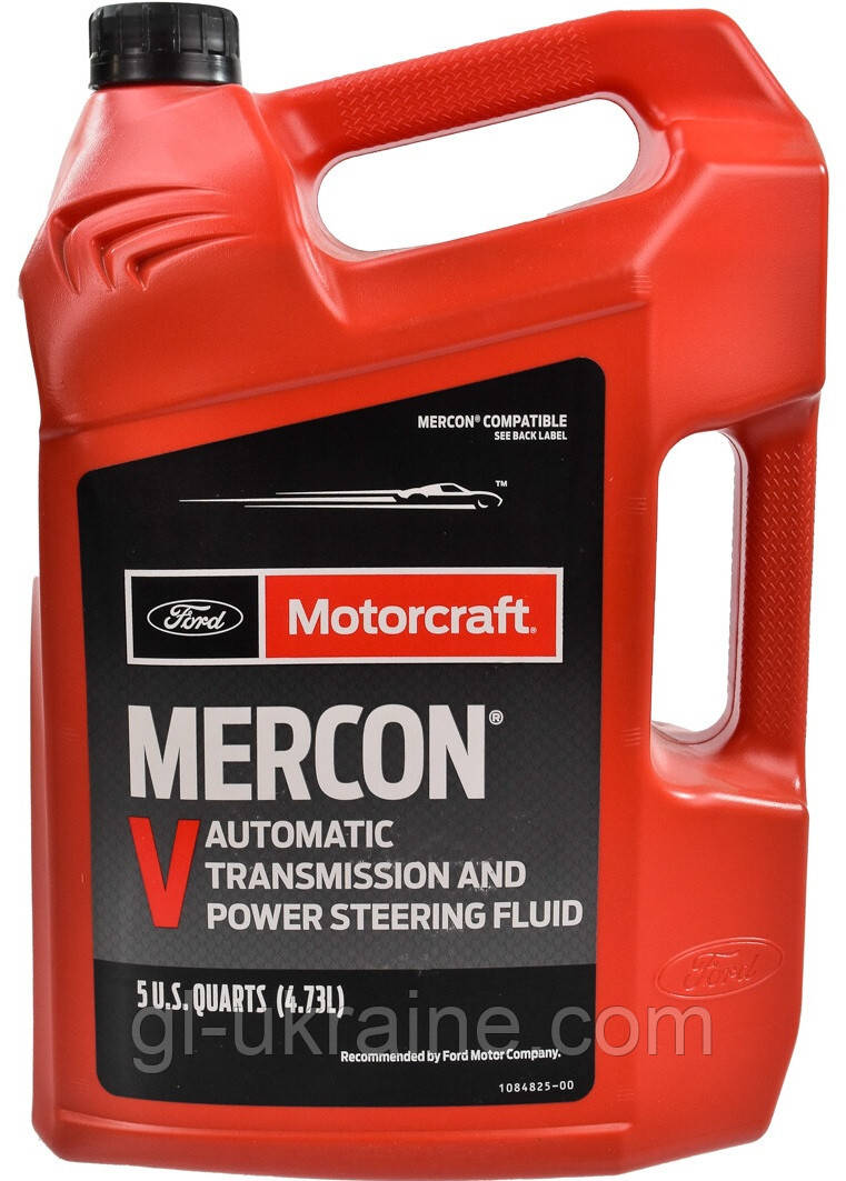 Трансмісійна олива Ford Motorcraft ATF Mercon V, 4.73л (XT5-5-Q3M)