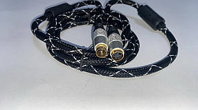 Шнур Mini DIN 4pin (штекер – гніздо), Gold, з фільтрами, 1.5 метра