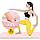 Килимок (мат) спортивний 4FIZJO NBR 180 x 60 x 1 см для йоги та фітнесу Light Pink (P-5907739317001), фото 10