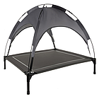 Крите підняте ліжко для собак XXL з килимком та водонепроникним дахом Purlov 25428, фото 5