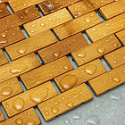 Бамбуковий килимок для ванної кімнати, 80x50 см, водонепроникний для душу Ruhhy!, фото 7