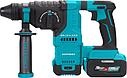 Перфоратор акумуляторний Grand ПА-20/26 BL/HS (безщітковий, 1 акумулятор 4 А/год ind, зарядне, кейс), фото 2