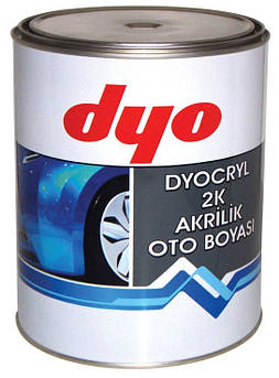 Фарба автомобільна акрилова Dyo, Audi LY9C, білий 1л + затверджувач 500мл
