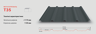 Профнастил Т-35