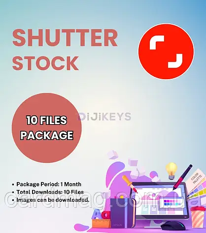 Підписування ShutterStock на 30 днів панель завантажувача (10 файлів/день), фото 1