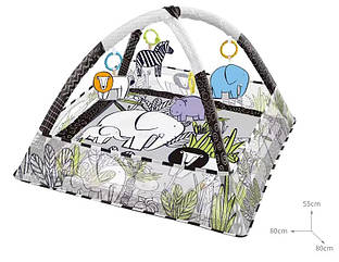 Розвиваючий килимок дитячий з бортиком #1 2