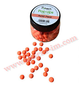 Плаваючі бойли Puhach Baits Pop Ups 8 мм Multicolor / Кисла Груша