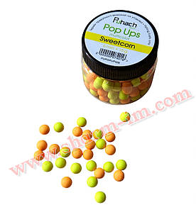 Плаваючі бойли Puhach Baits Pop Ups 8 мм Multicolor / Солодка Кукурудза