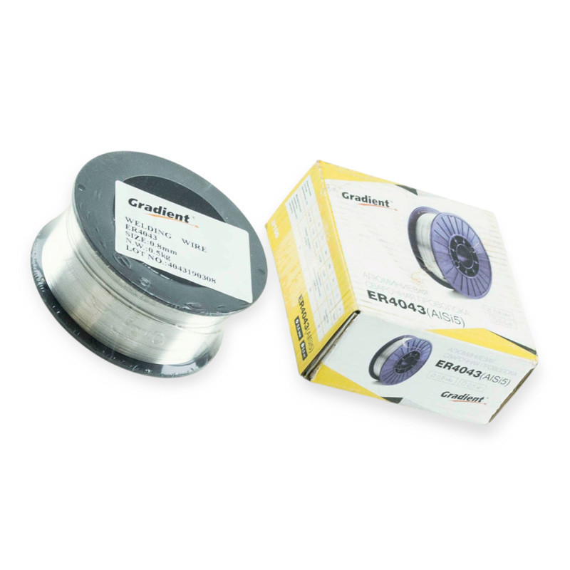 Дріт (0,5 кг) 0,8 мм алюмінієвий (ER4043) зварювальний