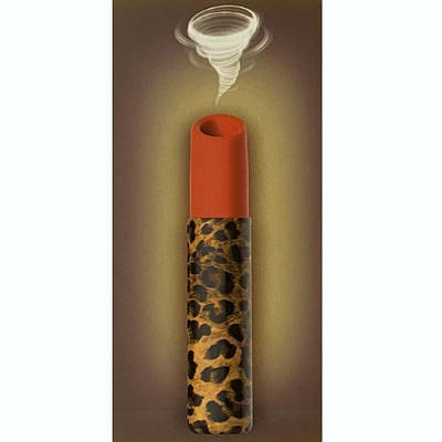 Вакуумний стимулятор клітора у формі помади леопардовий принт Every Night Toys Talla