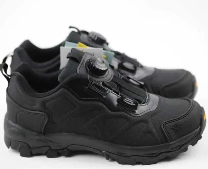 Тактичні кросівки чорні з системою швидкого шнурування