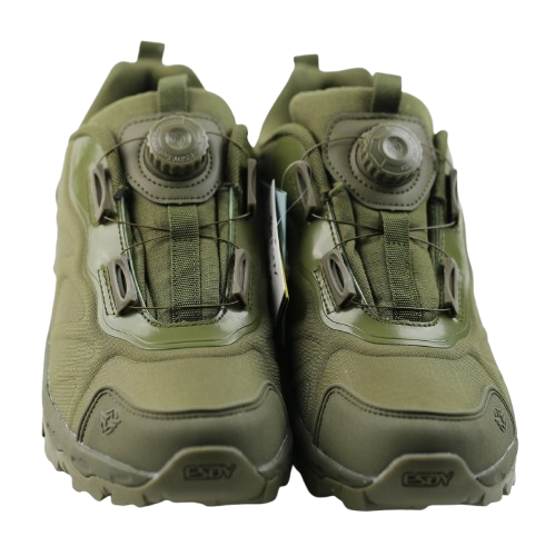Тактичні кросівки олива з системою швидкого шнурування
