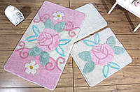 Килимок для ванної кімнати Chilai Home Garden Pink 60x100см (CH_11006935)