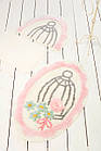 Килимок для ванної кімнати Chilai Home Sweet Bird Pink 60x100см (CH_11006955)