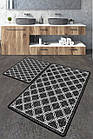 Набір килимків для ванної кімнати Chilai Home Chain Banyo Halisi Djt 60x100+50x60см (CH_110024101)