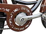 Дорожній міський 28 Volunia Royal жіночий велосипед Люкс Україна з кошиком і фарою Волинь, фото 9