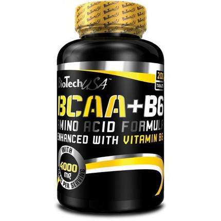 Бцаа Biotech USA BCAA +B6 340 таб., фото 1