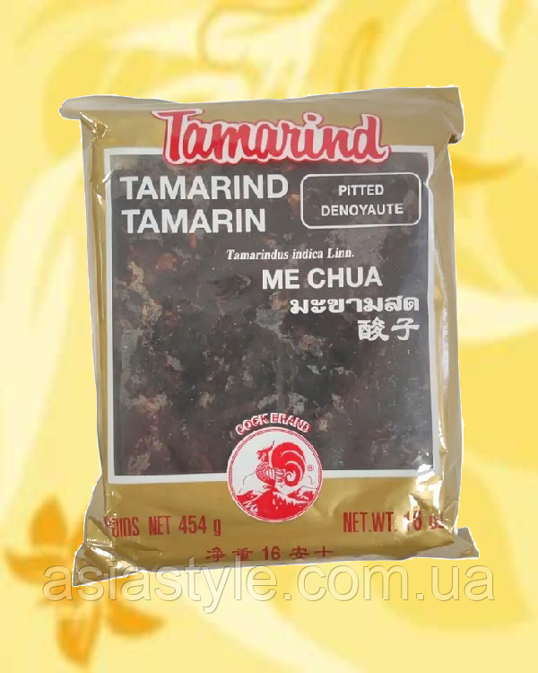 Паста Тамариндова, Tamarind paste, Cock Brand, 454г, Таїланд, ч