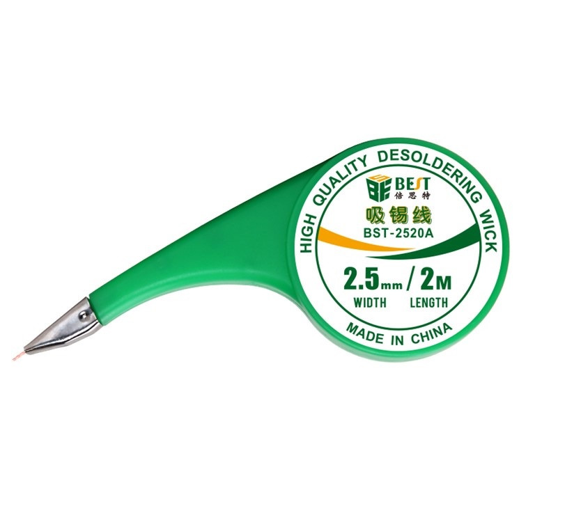 Припійна обплітка 2.5х2.0 для очищення припою, мідна, BEST