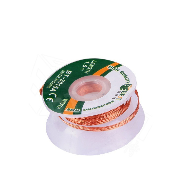 Припійна обплітка 3.0ммх1.5м для очищення припою, мідна, BEST