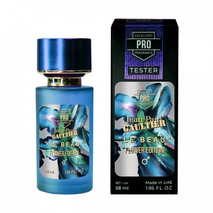 Парфум для чоловіків Jean Paul Gaultier Le Beau Flower Edition - Tester 58ml, фото 1