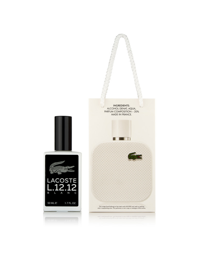 Eau De Lacoste L. 12.12 Blanc - Travel Perfume 50ml