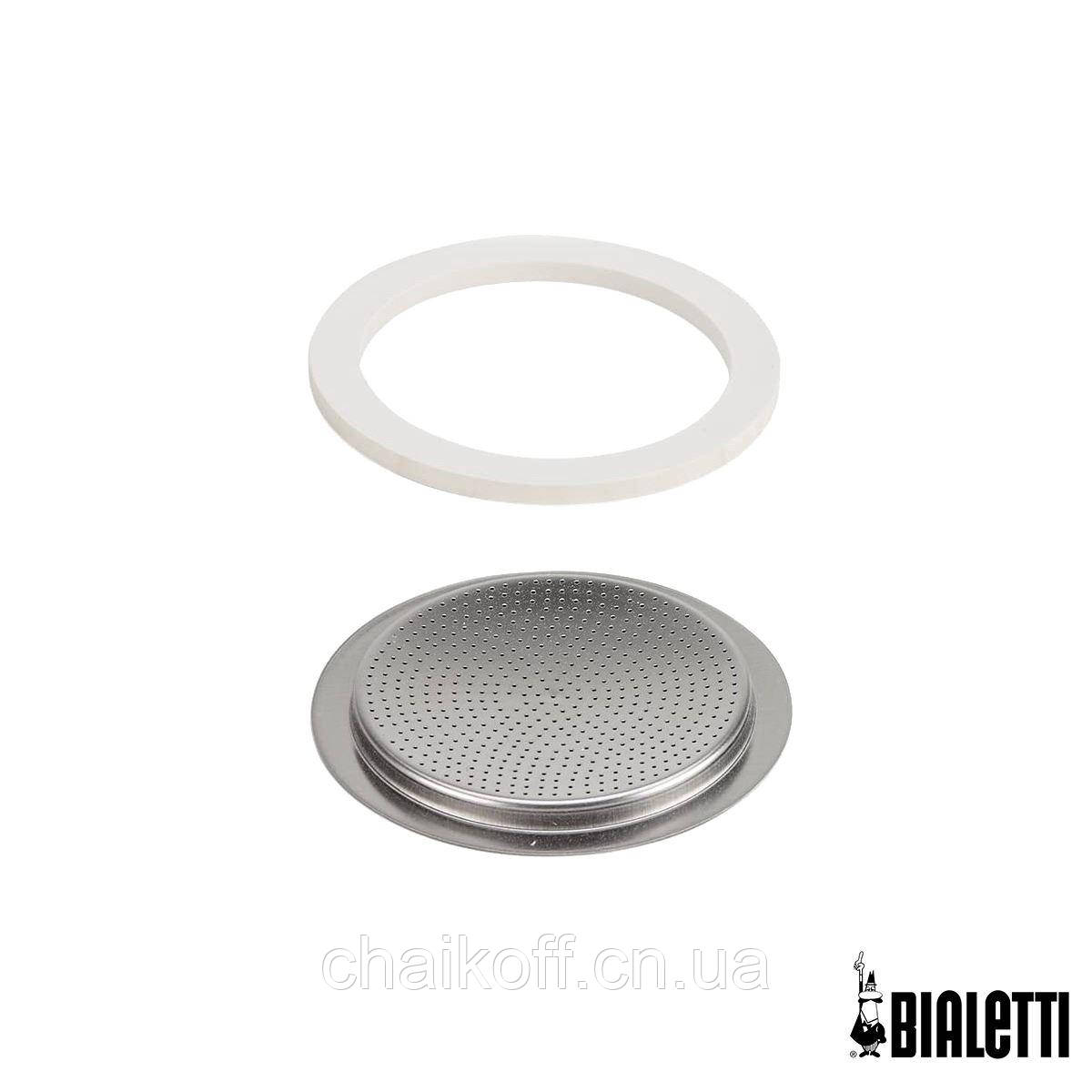 Прокладка + сіто оригінальна для кавоварки Bialetti на 1 чашок (оригінал)