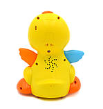 Музична іграшка "Танцююче каченя" зі світловими і звуковими ефектами, фото 3