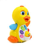Музична іграшка "Танцююче каченя" зі світловими і звуковими ефектами, фото 4