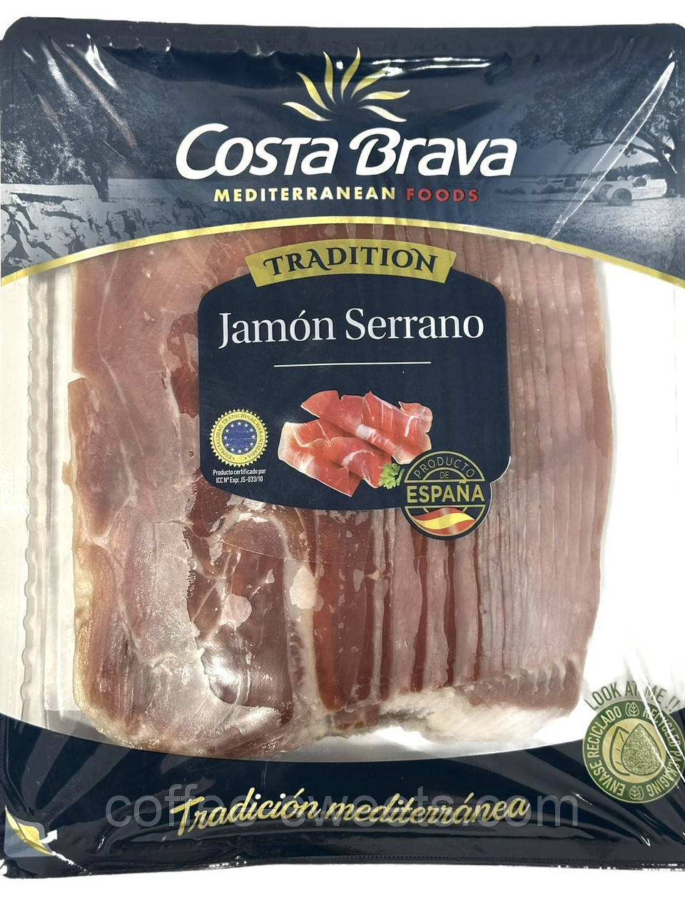 Хамон-нарізка Costa Brava Tradition Jamon Serano 250g
