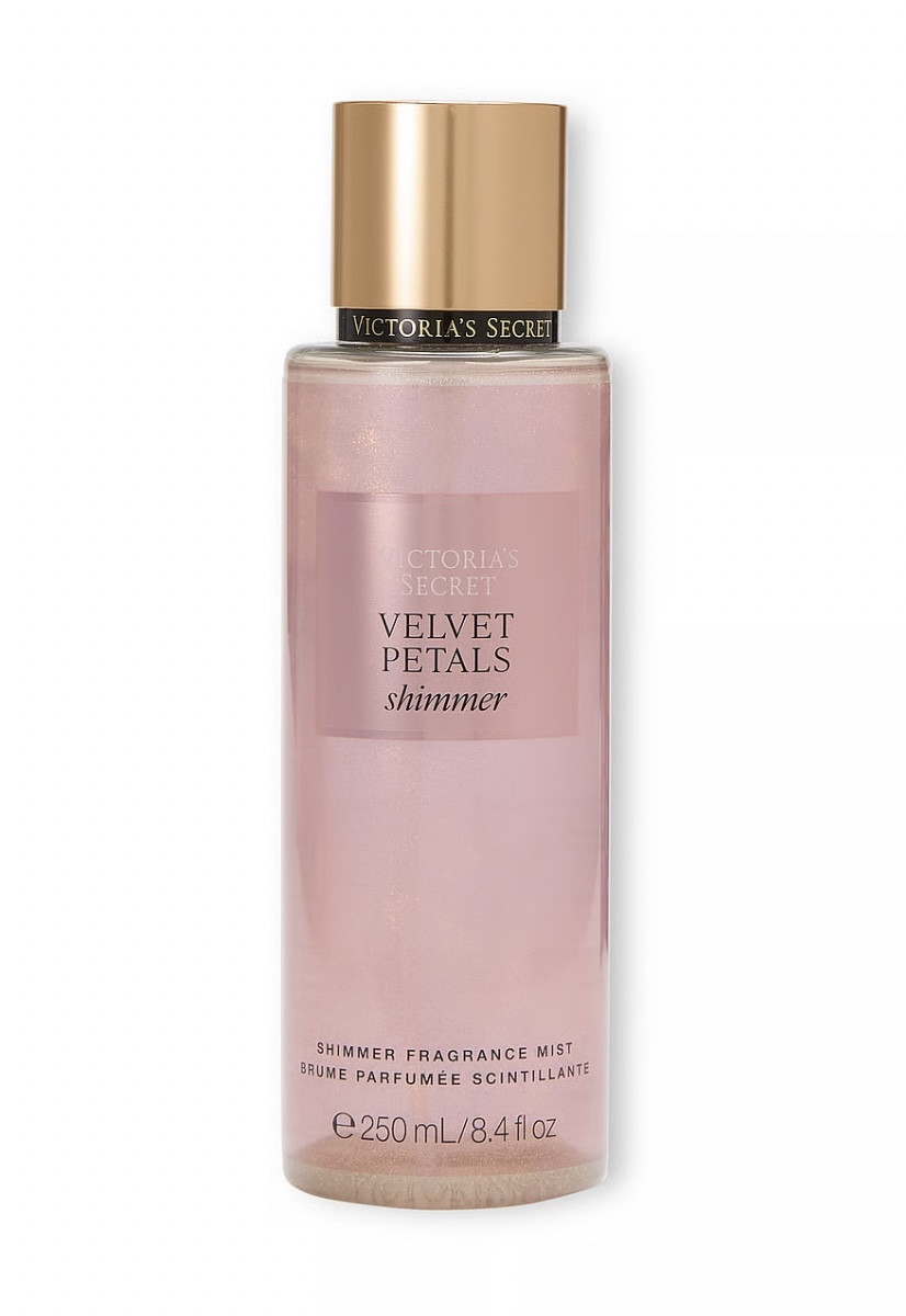 Парфумований спрей міст з шиммером Velvet Petals Shimmer Victoria’s Secret (Вікторія Сікрет), оригінал, фото 1