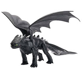 Ігровий дракон Dragons Як приборкати дракона Беззубик розміром 30см зі звуковими ефектами.