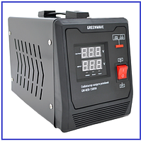Стабілізатор напруги Green Wave 1500VA (1050Вт) 140-260V