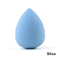 Губка спонж для макіяжу крапелька Makeup Sponge M45 Блакитний