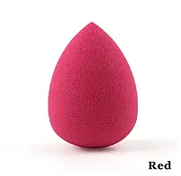 Губка спонж для макіяжу крапелька Makeup Sponge M45 Червоний