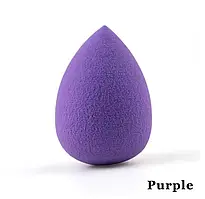 Губка спонж для макіяжу крапелька Makeup Sponge M45 Фіолетовий