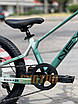 Дитячий велосипед 20" Corso Next NX-20426 біло-зелений на рост 110-125 см, фото 5