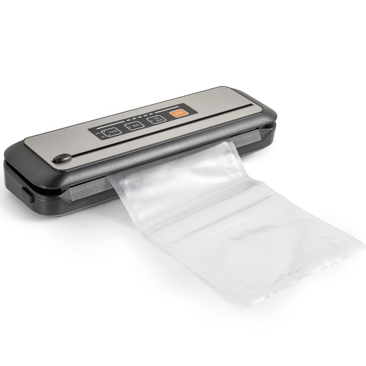 Вакууматор 110 Вт Кухонний вакууматор для продуктів Вакуумний пакувальник, фото 1