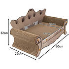 Кігтеточка-диван Purlov 24285 – для котів, зручна та міцна, фото 4