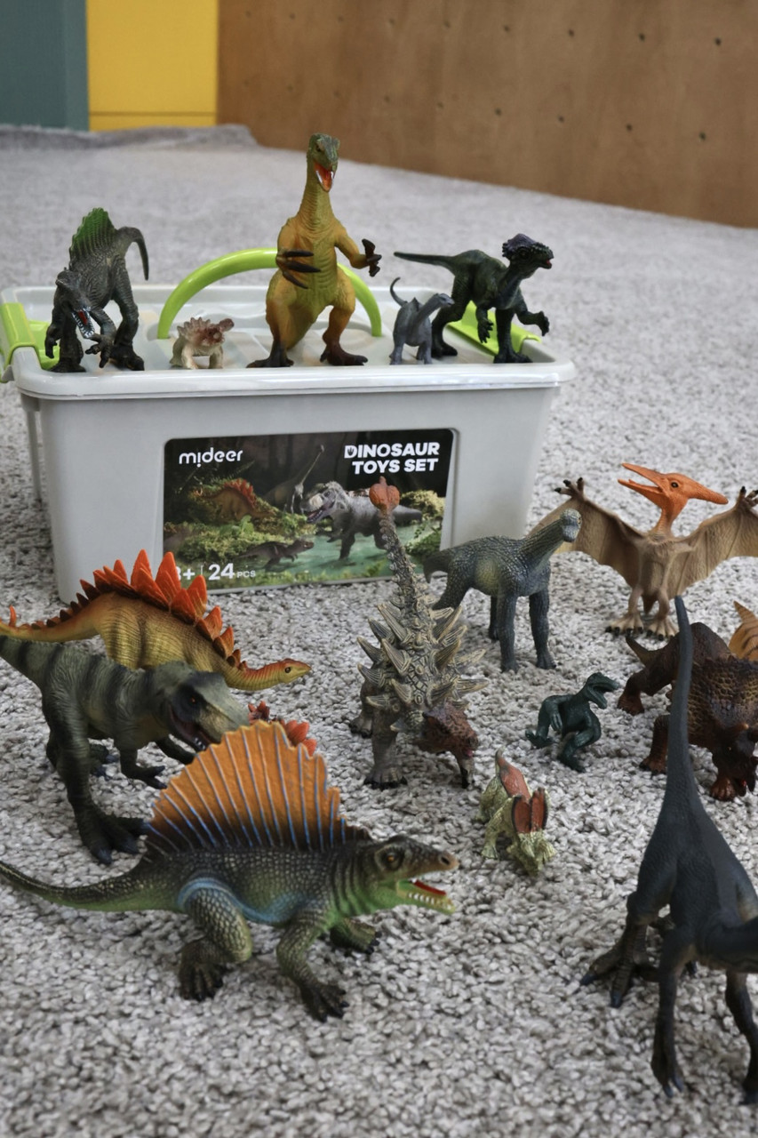 Набір динозаврів у боксі Mideer Dinosaur Set MD 1213, фото 1