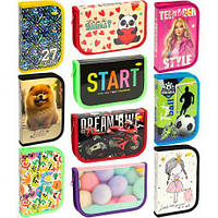 Від 2 шт. Пенал 1 відділення ламінований на змійці АП-1003 купити дешево оптом в інтернет-магазині