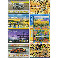 Від 4 шт. Альбом А4 20 аркушів, 120(100)г/м², проклеєний купити дешево оптом в інтернет-магазині