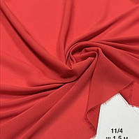 Ткань стрейч шифон розовый коралл