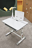 Парта шкільна з лампою M 6136, grey, фото 2